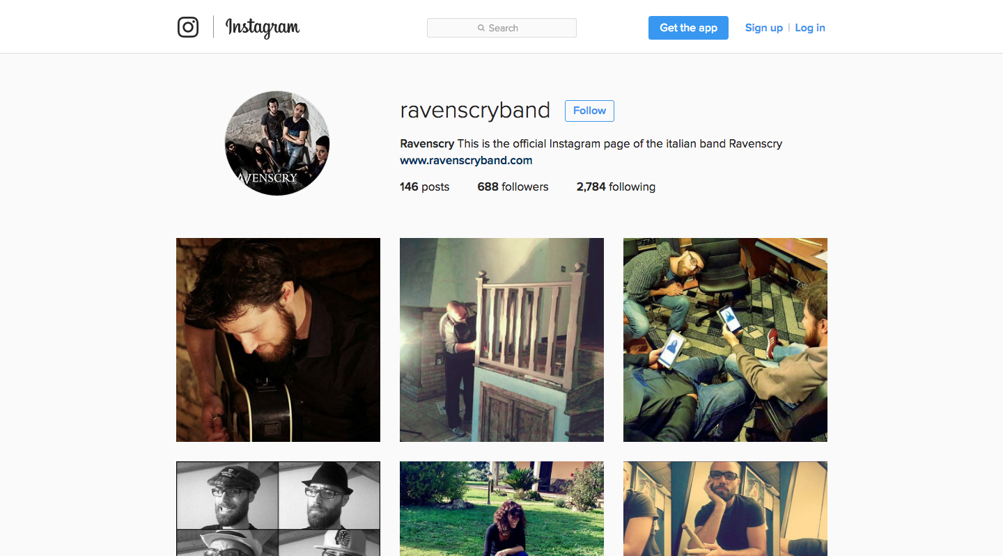 Ravenscry Instagram